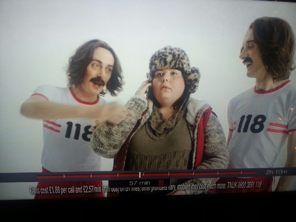 ELIZABETH WEBSTER airs in jolly new 118118 advert