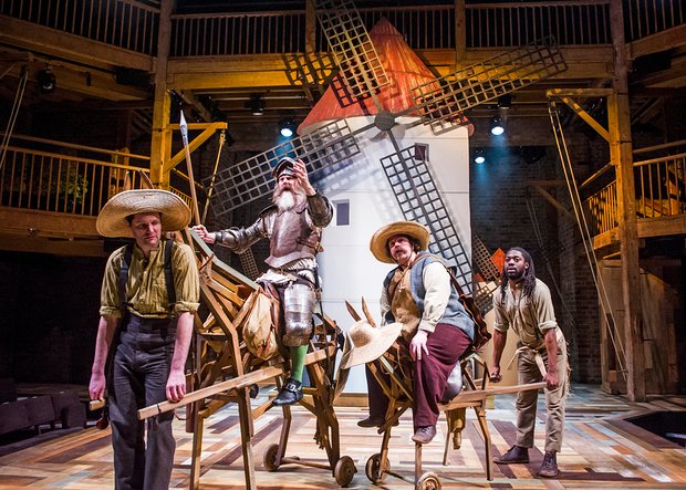 4* reviews across the board for DON QUIXOTE at the Swan Theatre featuring NATEY JONES