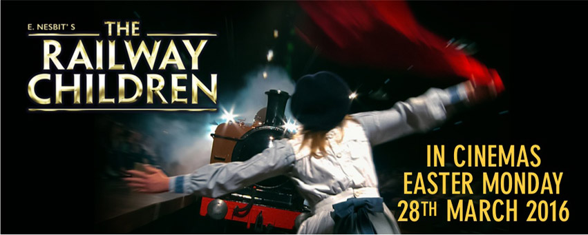 MARTIN BARRASS and BETH LILLY star in the new film version of THE RAILWAY CHILDREN - 28th March in cinemas across the UK