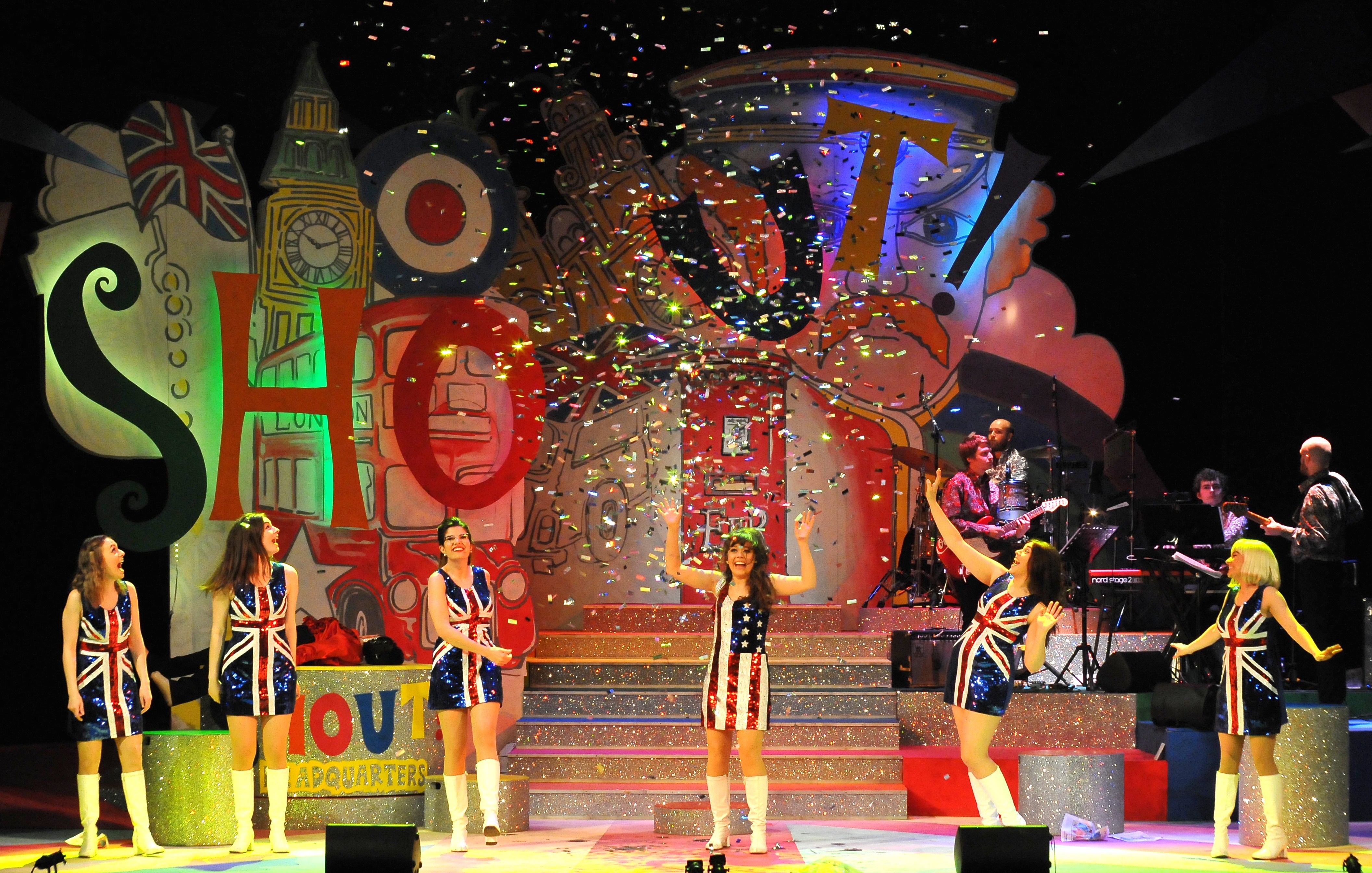 SHOUT! THE MOD MUSICAL starring KATIE TYLER is a copper-bottomed hit!