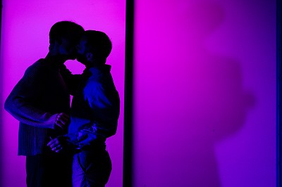 ALEX LEWER’s outstanding lighting currently on view again in the second revival of F-MEN at Waterloo East Theatre after two sell-out runs.