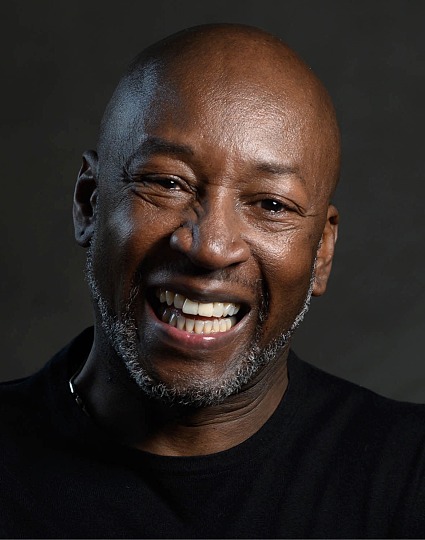MICHAEL SMITH-STEWART channelling his Jamaican roots in Holby City