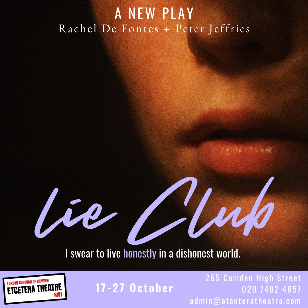 PETER JEFFRIES opens in LIE CLUB @etceteratheatre and UNHOLYLANDS feature film @belfastfilmfestival
