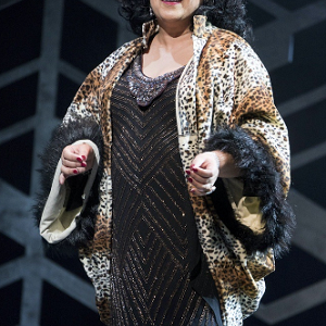 As Muzzy Van Hossmere in THOROUGHLY MODERN MILLIE (No 1 Tour)